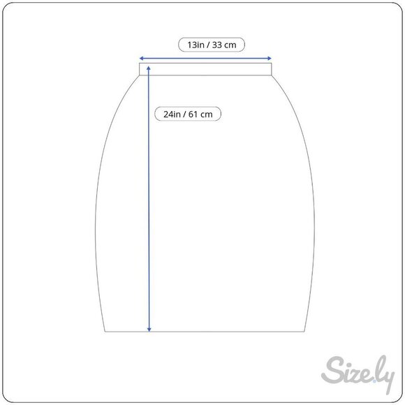 Vintage JORDACHE 90s Acid Washed Knee Length Denim Skirt Size 25 - Picture 8 of 8